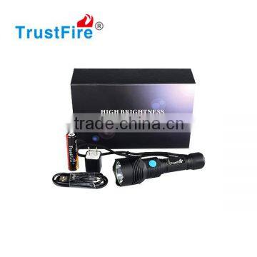TrustFire Jie 8 XM-L 2 1000LM USB Port Directly Charged LED Flashlight Set photo-5
