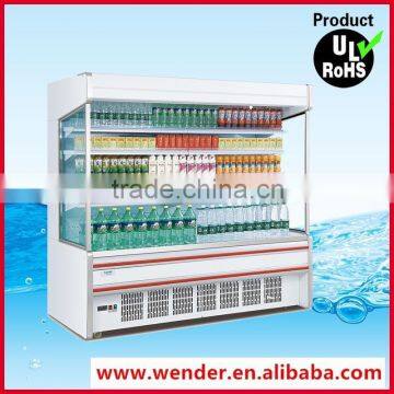 New design Hot sale Commercial supermarket open cooler