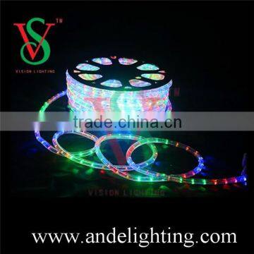 factory direct selling popular PVC mini cooper wire flat LED rope light