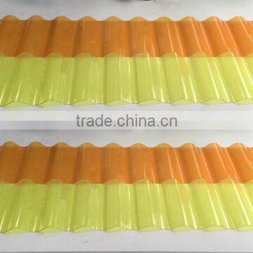 corrugated polycarbonate roofing sheet