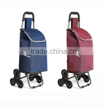 Six Wheels Foldable Shopping Trolley Bag photo-3