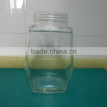 500ml fancy glass instant coffee jar