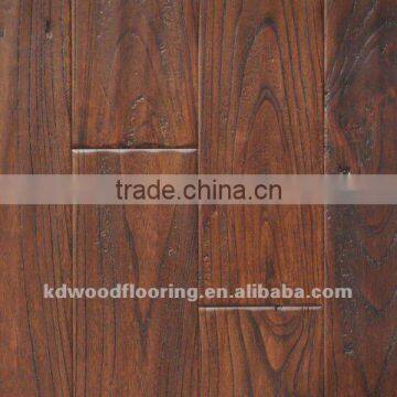 Reclaimed Elm Solid Wood Flooring in First-class Quality