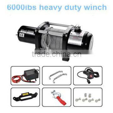 ATV heavy duty Eletric Winch 6000lbs