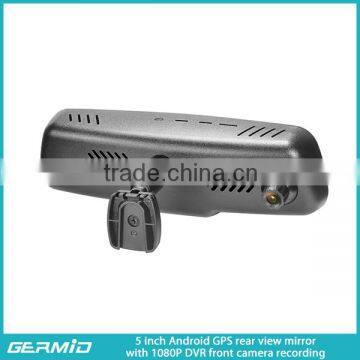 5 Inch High Definition DVR Rear View Mirror With Android Google Store and Genuine Bracket photo-4