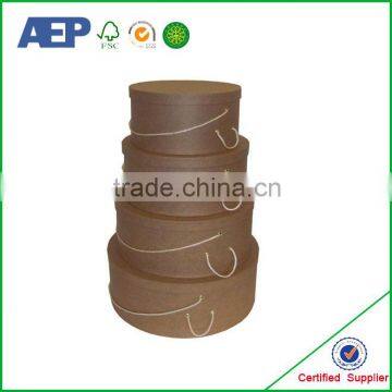 Flower Packaging Use Costom Made Large Printed Cardboard Round Gift Box With Lid on Demand photo-2
