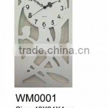 HOUSEHOLD MDF WALL CLOCK