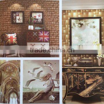 Popular Mordern Pvc Vinly Wallpaper for Background photo-4