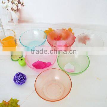 12oz high quality colorful antiskid glass bowl from Bengbu cattelan glassware