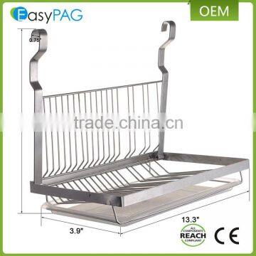 High Quality Metal Cutlery Drainer Kitchen Holder Drying Organizer Dish Rack photo-3