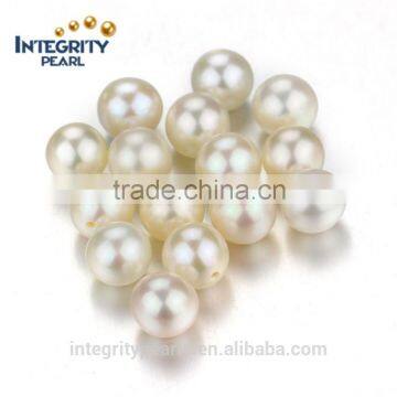 7-7.5mm AA round natural cheap loose pearl, round loose pearl, freshwater loose pearl