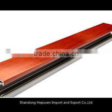 wood grain bridge-cut-off Aluminum extruded Profiles for door and window