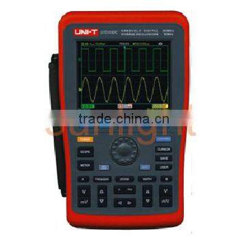 Digital Handheld Storage Oscilloscope, 25MHz Bandwidth, Dual Channel, 250MS/s Sample Rate, USB Communication, UTD1025C