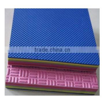 Slipper rubber sole sheets for shoe sole