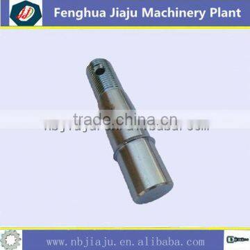 metal stub shaft with blue zinc-plate