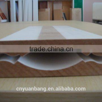 white painted mdf frame moulding/white gesso mdf moulding