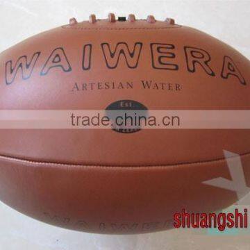 match quality vintage leather Australian rules football/Aussie football