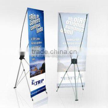 Advertising X tension vertical banner stand retractable banner stands