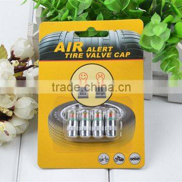 4pcs/pack Car Tyre Tire Pressure Monitor Indicator Valve Stem Cap Sensor 3 Color Eye Alert photo-2