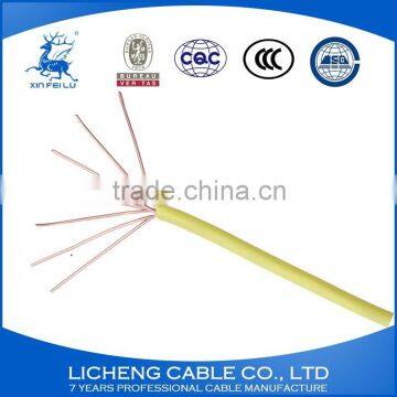 Low voltage stranded copper conductor PVC Insulated flexible wire and cable -BVR(25mm2)