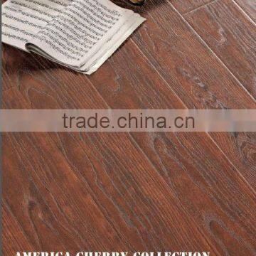 Hot Sales!!! 2013 Cheap and Popular America Cherry Laminated Flooring