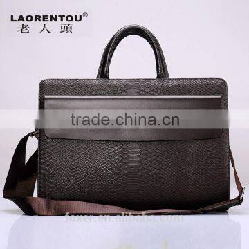 pu leather lawyer briefcase business laptop bag leather attache case