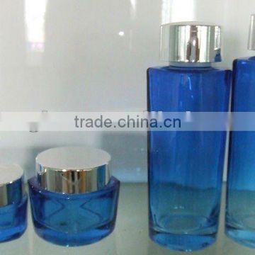 colored cosmetic glass bottles