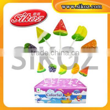 5 Fruit Shapes lollipops SK-B157