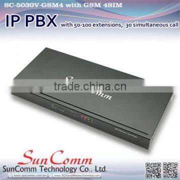 SC-5030V-GSM4 Wireless Office Communitation GSM 4SIM IP PBX photo-2