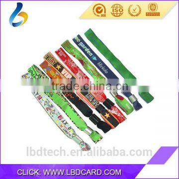Low Price High Quality MIFARE Classic 1K RFID Printed Woven Wristband photo-6