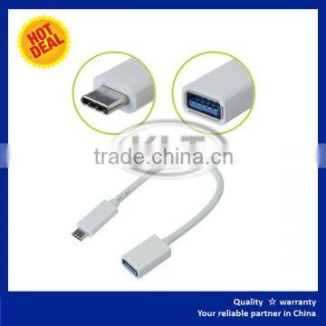 Type-C Male to USB 3.0 Type A Female Adapter OTG Data Cable For Macbook Black photo-5