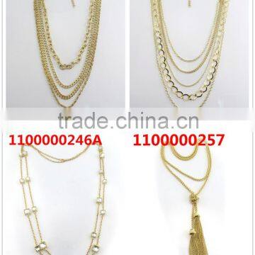 Newest Design 22k Gold Kundan Necklace Set