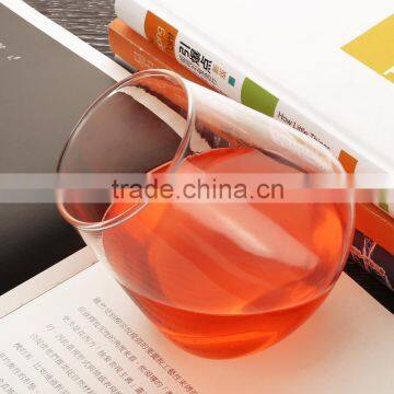 Thick stemless wine glasses with cheap price N6034