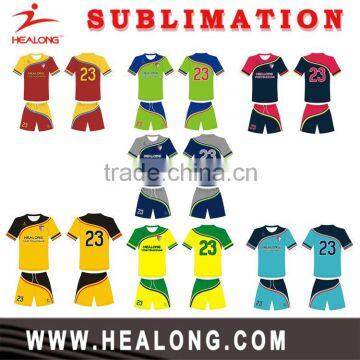 Customized Sublimated Fit Club Football Soccer Jersey In Thailand Quality Wholesale