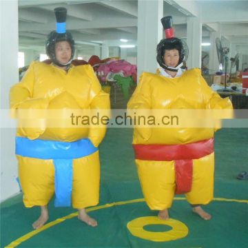 Adult sumo wrestling suits for sale/foam padded sumo suits