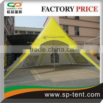 Hot Sale 8m Yellow Outdoor Party Event Star Shape Garden Sauna Tent photo-2