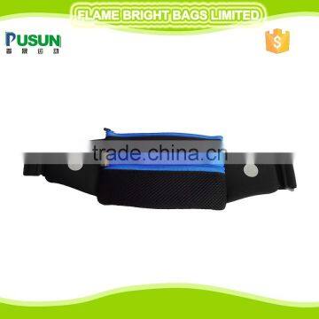 Neoprene outdoor sport elastic waist bag for mobile phone