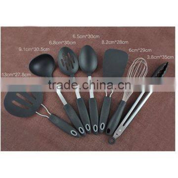 Sedex Audit Factory 100% food grade nylon kitchen black nylon kitchen ware set NL33 New style