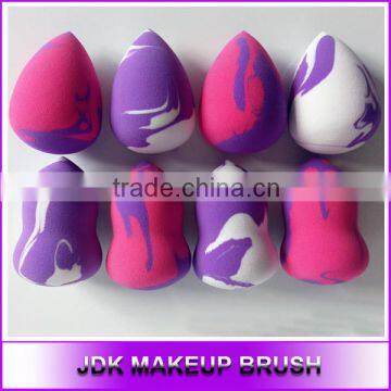 Wholesale Colorful Latex Free Makeup Sponge Precision blending sponge Cosmetic Puff Color Change Sponge