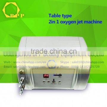 Multipolar rf hyperbaric Oxygen Jet Peel Machine/hyperbaric oxygen/Oxygen injection skin rejuvenation