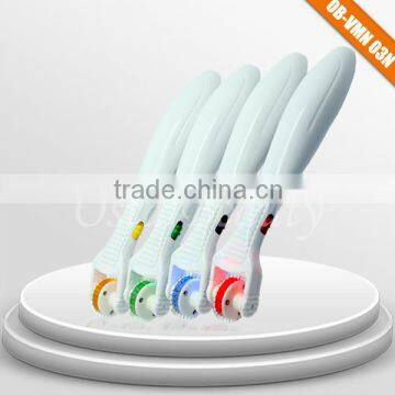 (2015 HOT) LED Photon Dermaroller Micro Needle therapy eye roller (OB-VMN 03N)