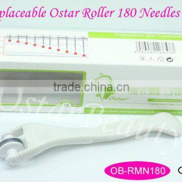 New changeable derma roller for eyes180 needles ostar roller