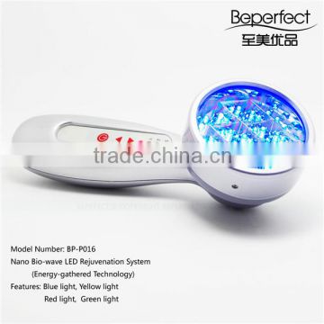 BP016 High quality home use photon blue light therapy machine preventing acne and breakouts pigmentation removal machine