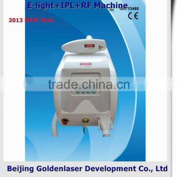 Bikini Hair Removal 2013 Importer E-light+IPL+RF Machine Beauty Equipment Hair Removal 2013 Fuzz Removing Machine 2.6MHZ