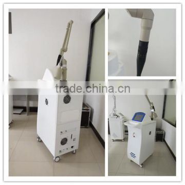 CE approved q-switched nd:yag laser tattoo removal device with 1064&532nm for Clinic