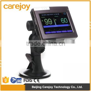 OEM Touch Screen Color display OLED Fingertip Handheld Pulse Oximeter with Free Software