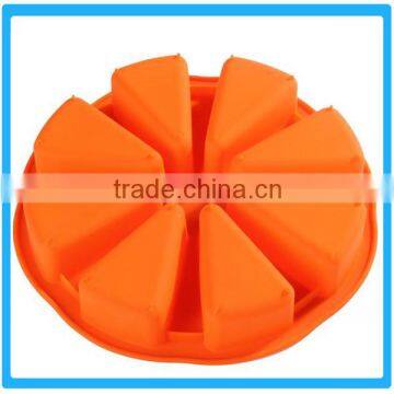 8 Cavity Silicone Triangle Cake Mould