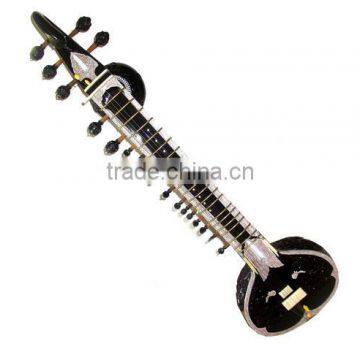 Indian DOUBLE TUMBA SITAR RAVI SHANKAR STYLE WITH FIBER BOX PROFESSIONAL QUALITY India