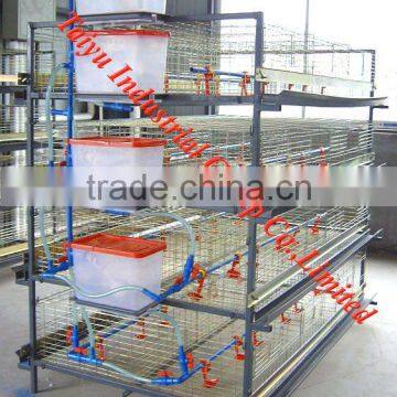 TAIYU-17 4 tiers H type chick cage