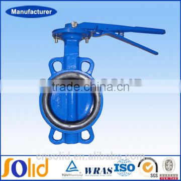 Ductile Iron DIN3354 Wafer Type Butterfly Valve